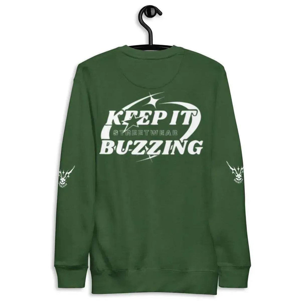Beesmoove keep it buzzing Unisex Premium Sweatshirt - Beesmoove