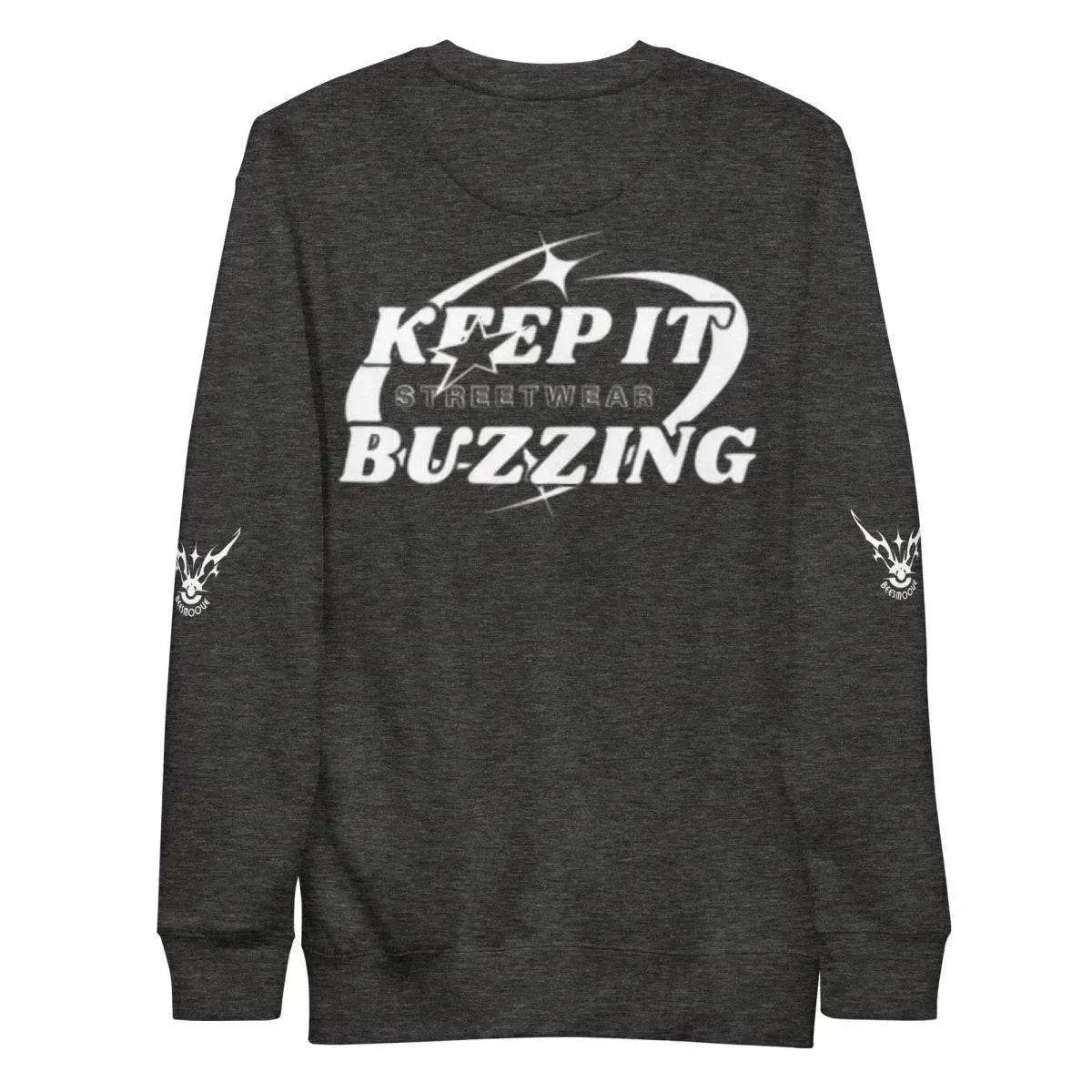 Beesmoove keep it buzzing Unisex Premium Sweatshirt - Beesmoove