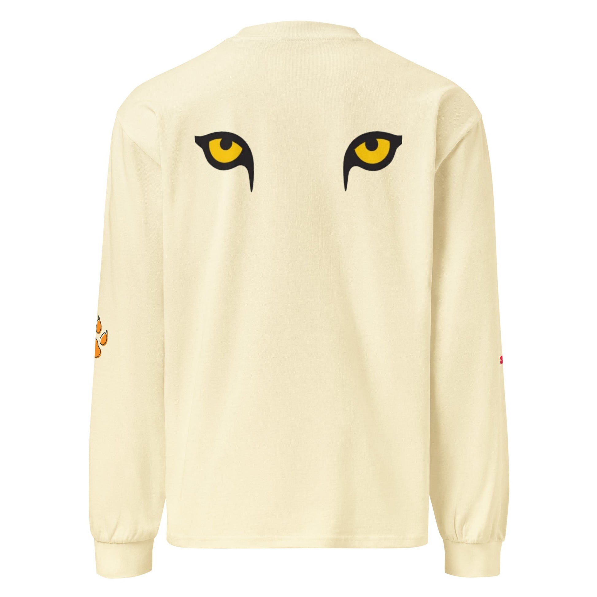 Beesmoove king of the jungle Premium heavyweight long sleeve shirt - Beesmoove