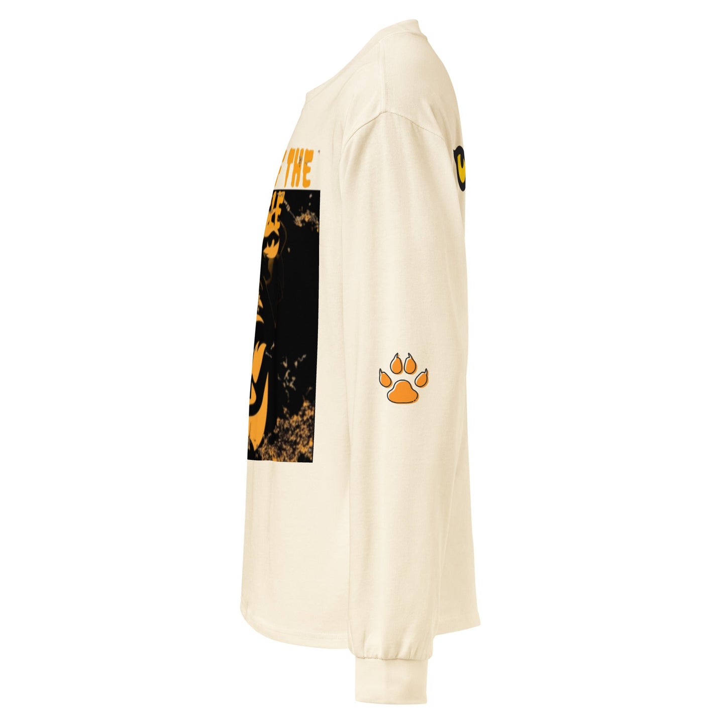 Beesmoove king of the jungle Premium heavyweight long sleeve shirt - Beesmoove