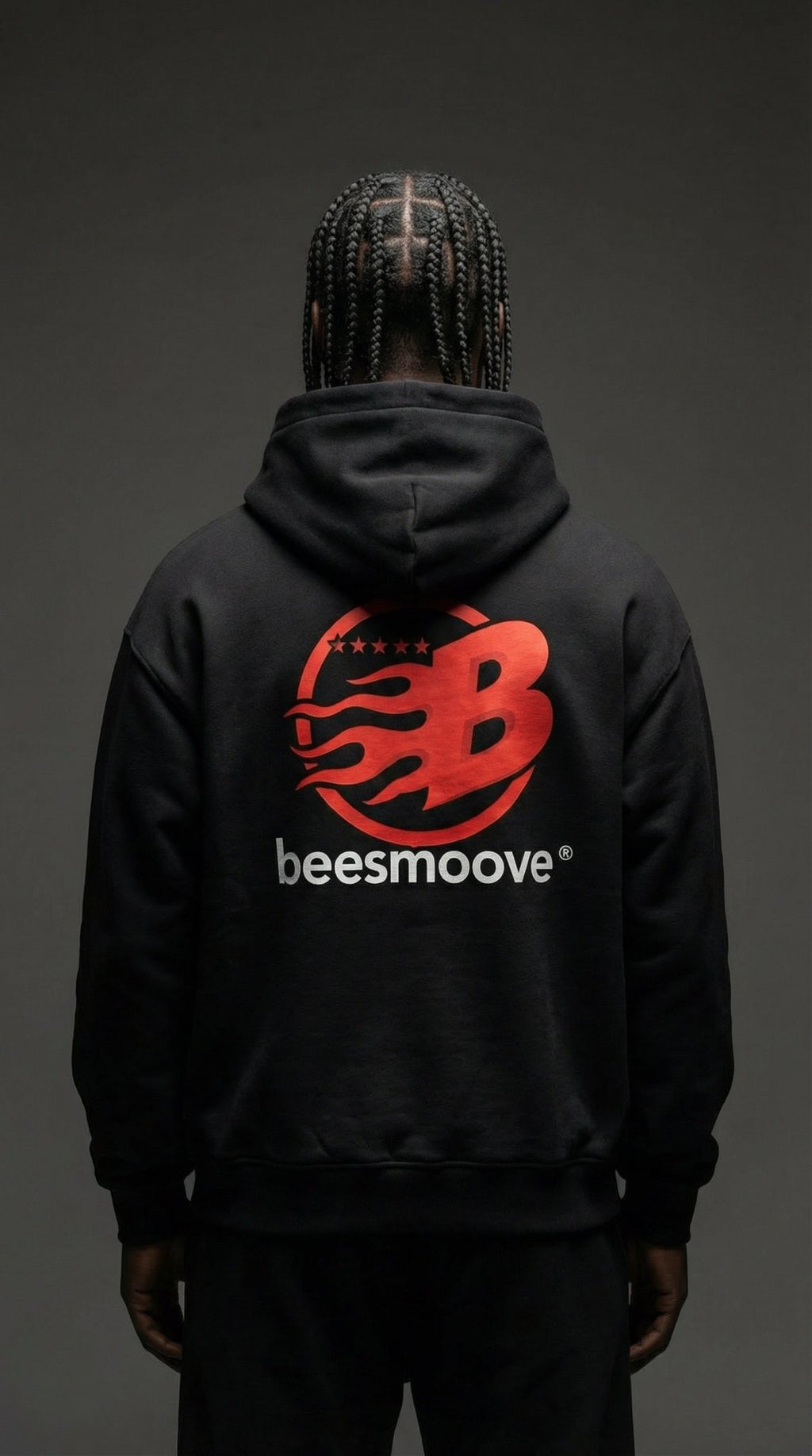 BEESMOOVE Legacy Arc Heavyweight Boxy Hoodie - Beesmoove