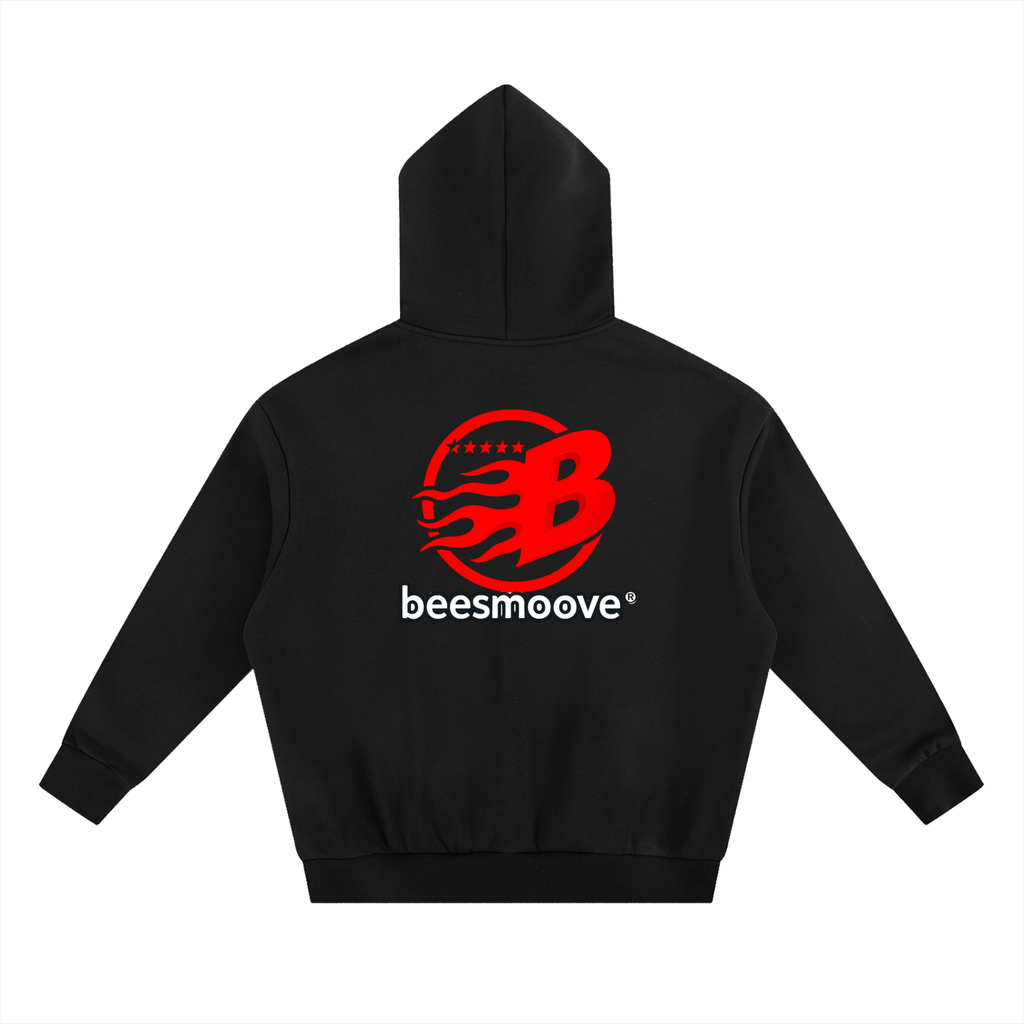 BEESMOOVE Legacy Arc Heavyweight Boxy Hoodie - Beesmoove