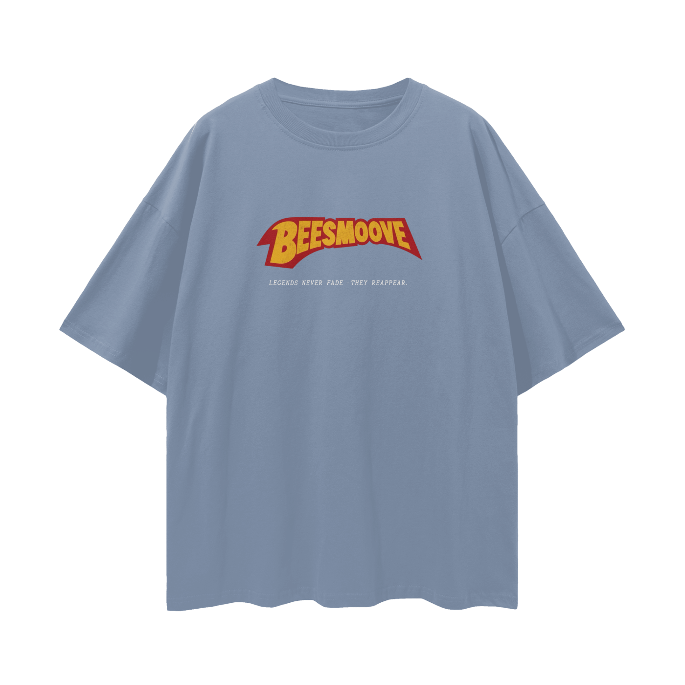 BEESMOOVE: Legends Reappear (Throwback 2026) Loose Drop Shoulder T-Shirt - Beesmoove