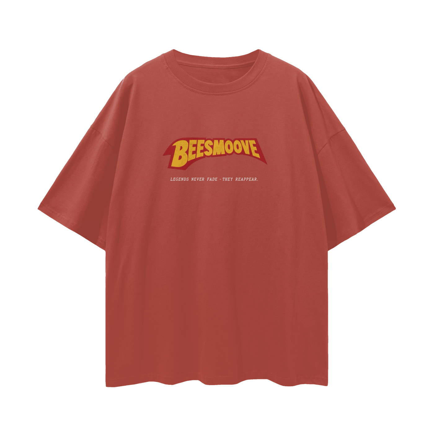 BEESMOOVE: Legends Reappear (Throwback 2026) Loose Drop Shoulder T-Shirt - Beesmoove