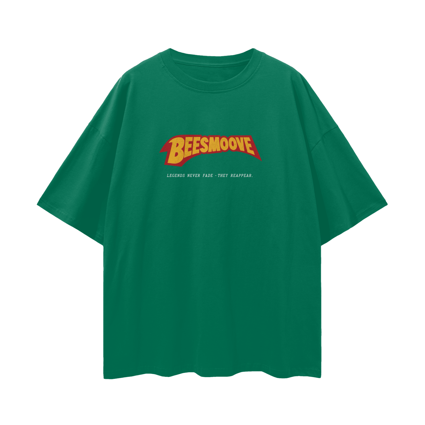BEESMOOVE: Legends Reappear (Throwback 2026) Loose Drop Shoulder T-Shirt - Beesmoove