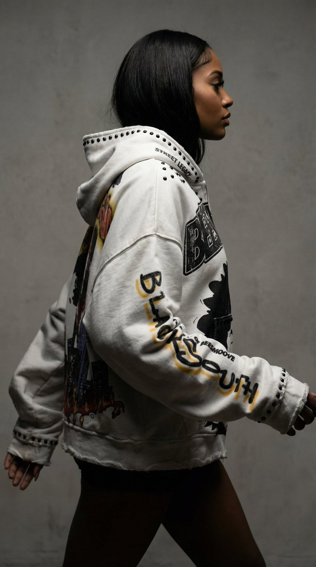 BEESMOOVE Lil Boo Chicago Streetwear Hoodie - Beesmoove