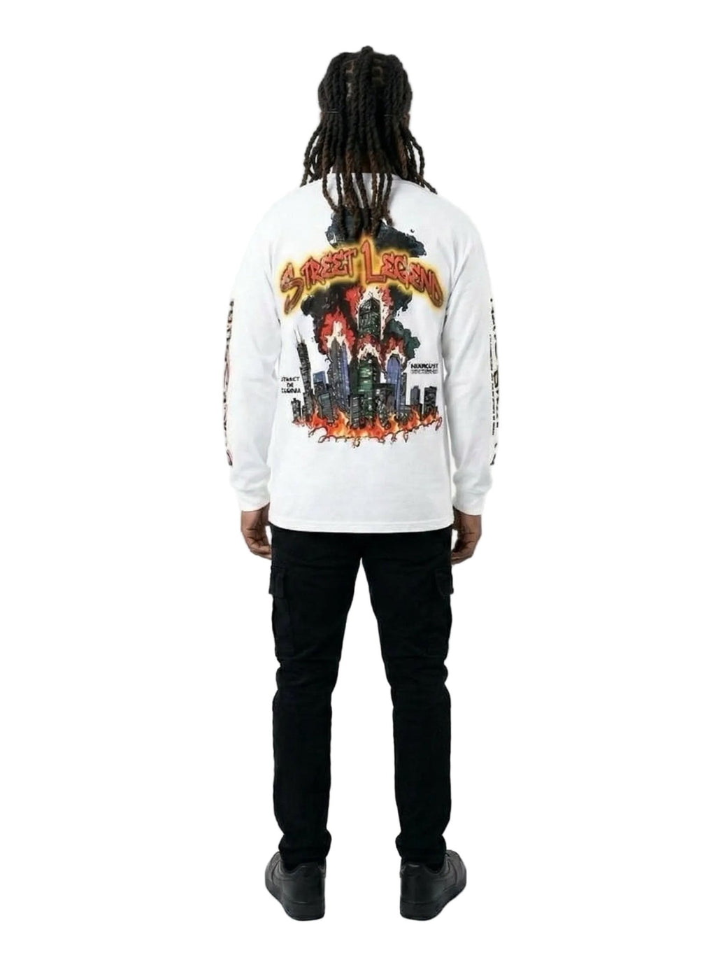 BEESMOOVE Lil Boo Chicago Streetwear Long Sleeve T-Shirt - Beesmoove