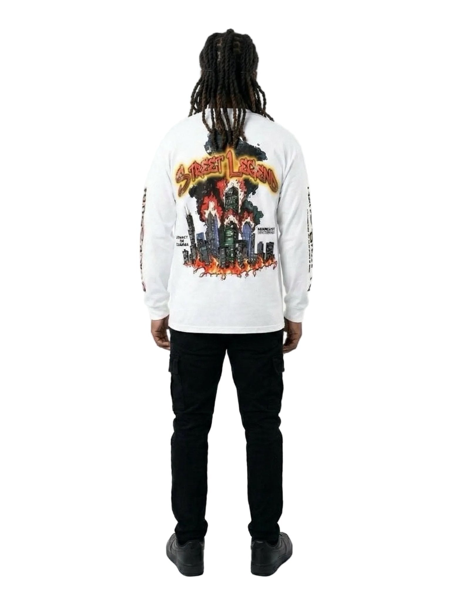 BEESMOOVE Lil Boo Chicago Streetwear Long Sleeve T-Shirt - Beesmoove