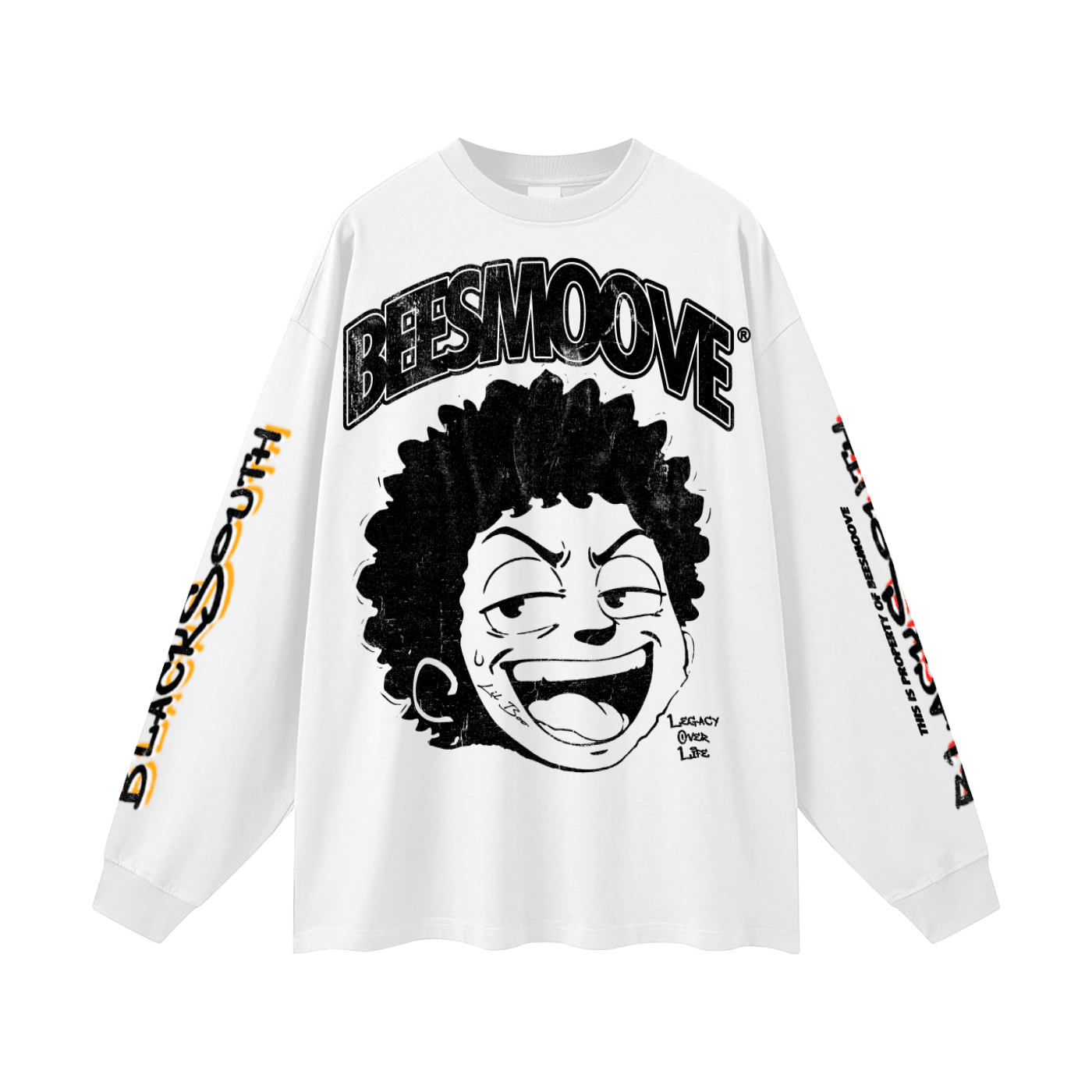 BEESMOOVE Lil Boo Chicago Streetwear Long Sleeve T-Shirt - Beesmoove