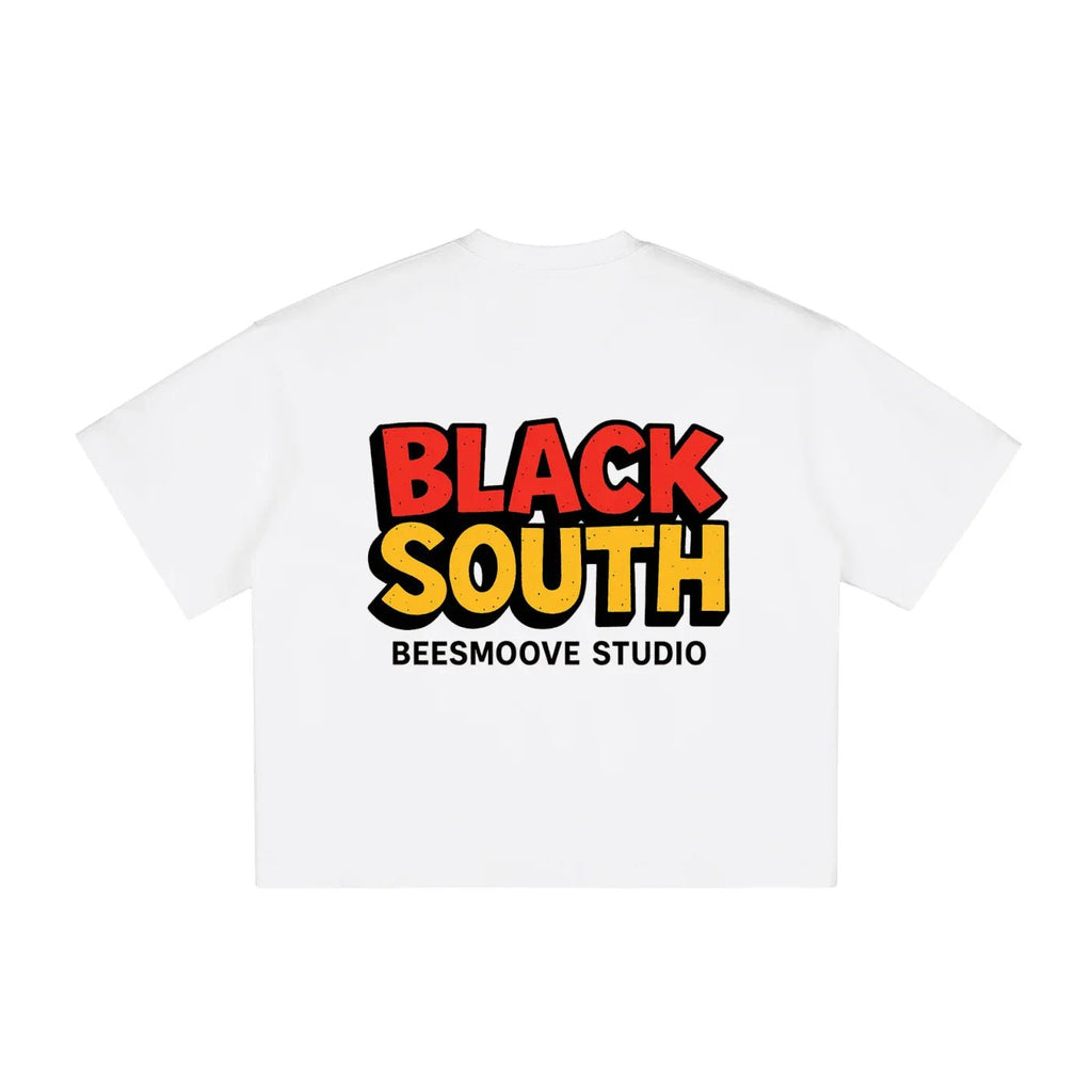 BEESMOOVE Lil Boo Da Menace Washed Boxy T-Shirt - Beesmoove