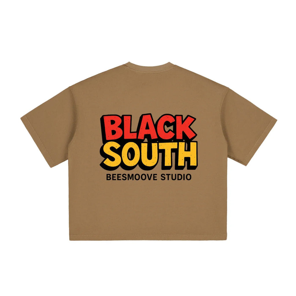 BEESMOOVE Lil Boo Da Menace Washed Boxy T-Shirt - Beesmoove