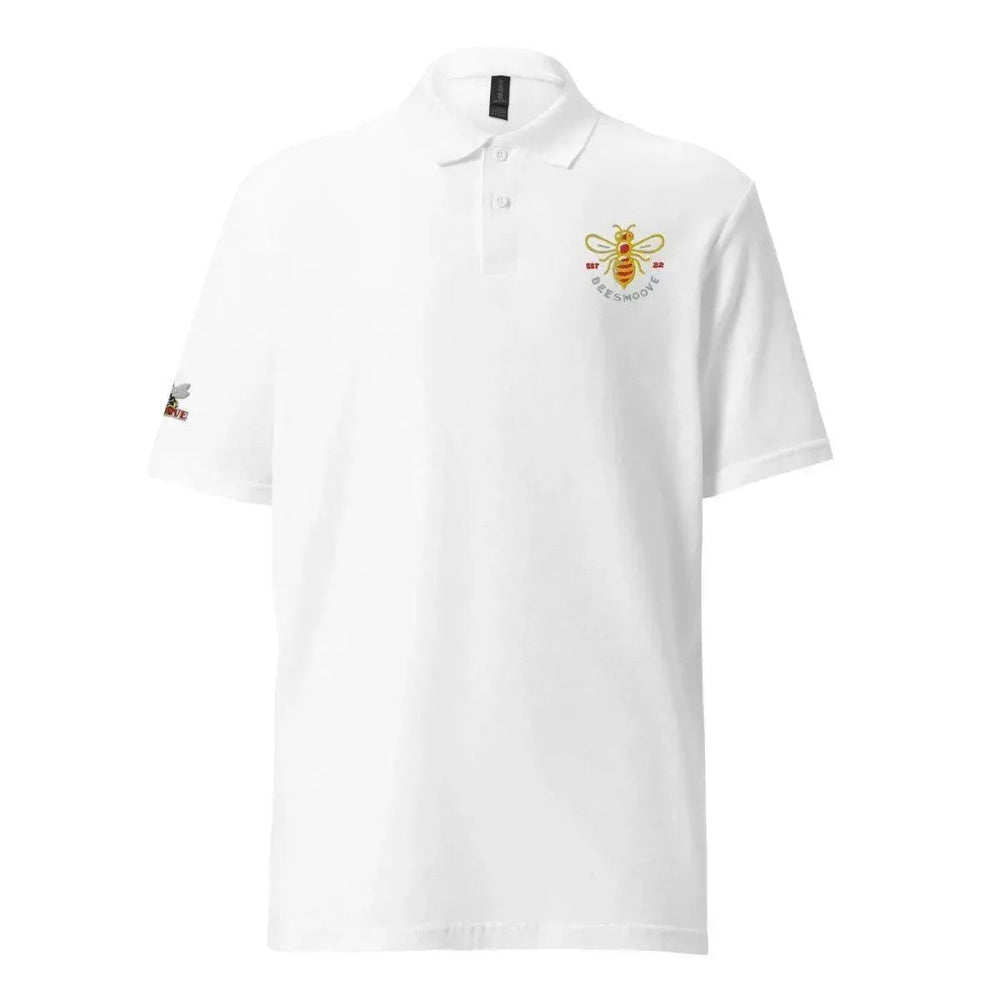 Beesmoove logo bee est 22 pique polo shirt - Beesmoove