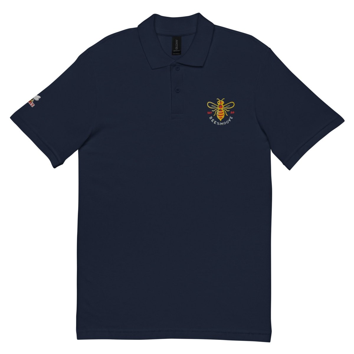 Beesmoove logo bee est 22 Unisex pique polo shirt - Beesmoove