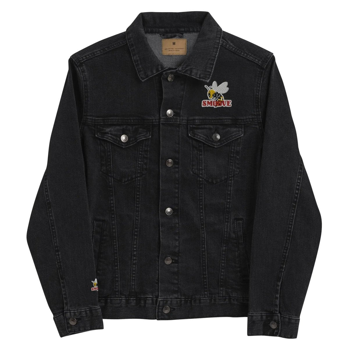 Beesmoove logo denim jacket - Beesmoove