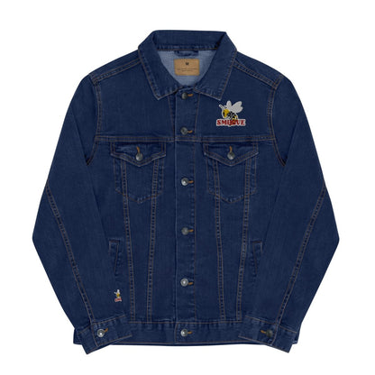 Beesmoove logo denim jacket - Beesmoove