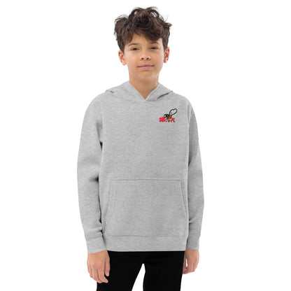 Beesmoove logo Kids fleece hoodie - Beesmoove