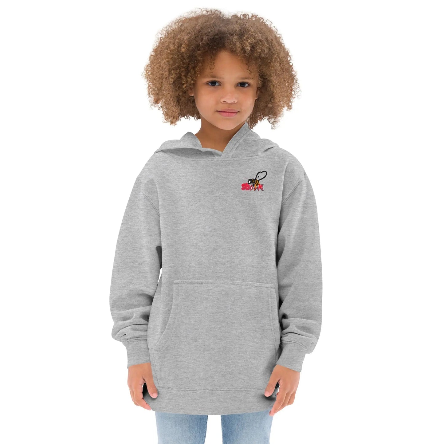 Beesmoove logo Kids fleece hoodie - Beesmoove