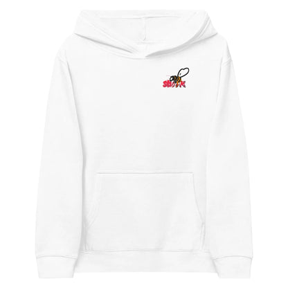 Beesmoove logo Kids fleece hoodie - Beesmoove