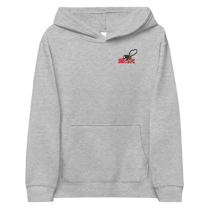 Beesmoove logo Kids fleece hoodie - Beesmoove