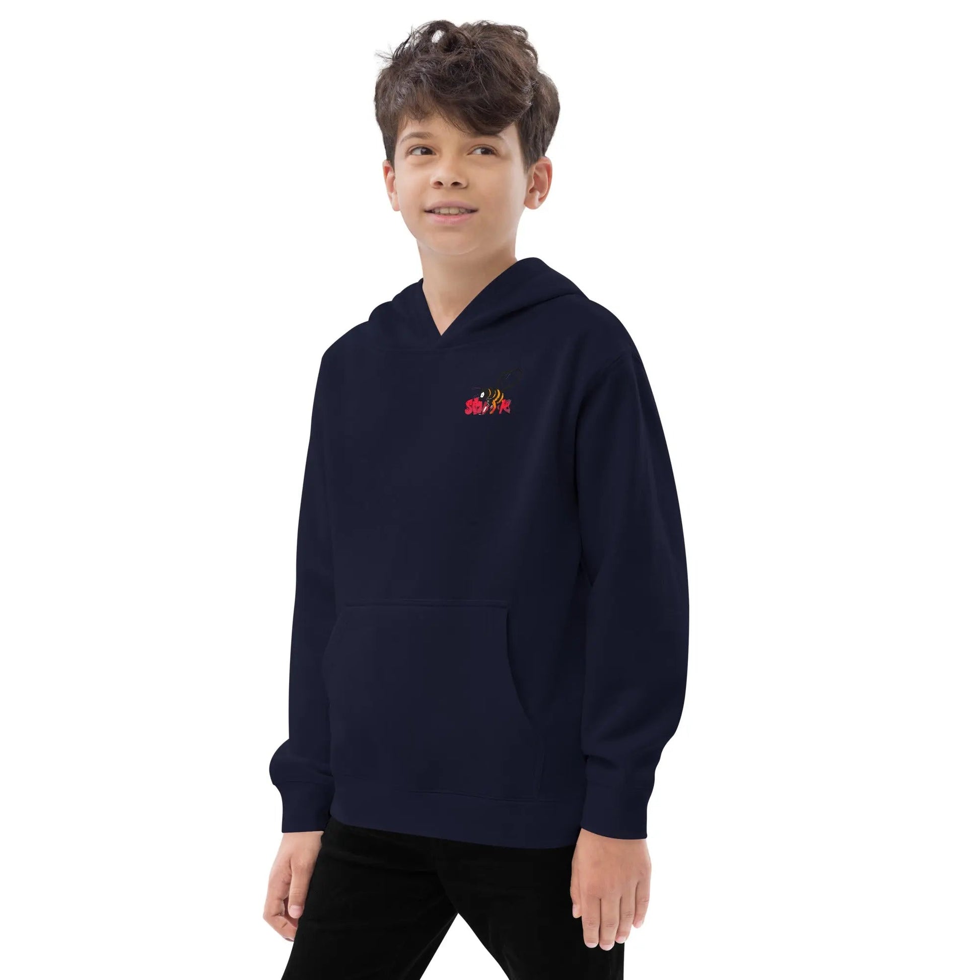 Beesmoove logo Kids fleece hoodie - Beesmoove