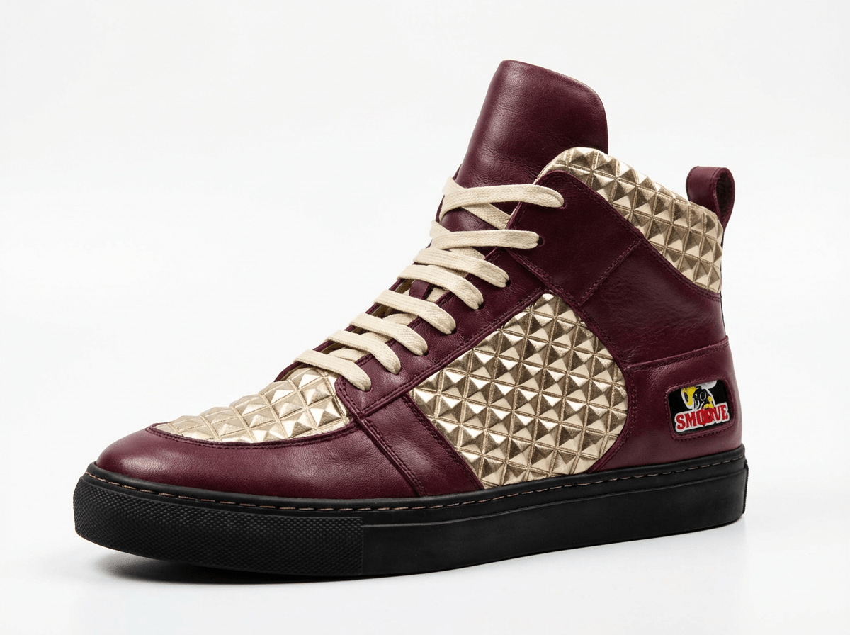 Beesmoove Mauve Monarch Sneaker - Beesmoove