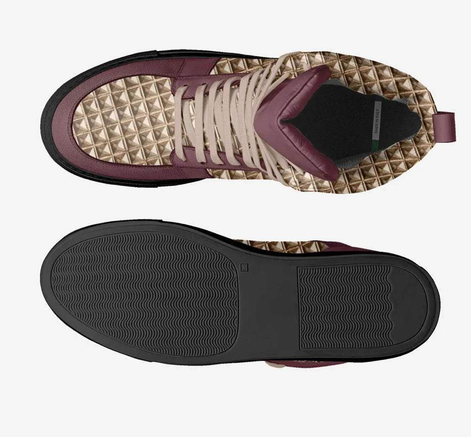 Beesmoove Mauve Monarch Sneaker - Beesmoove