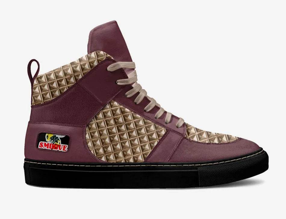 Beesmoove Mauve Monarch Sneaker - Beesmoove