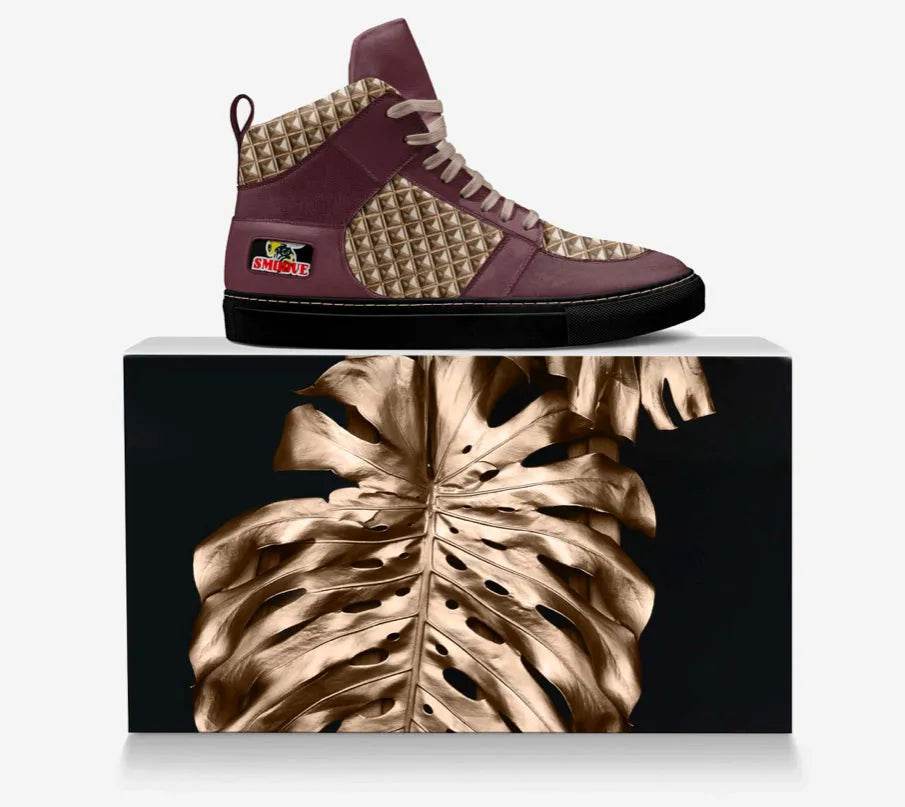 Beesmoove Mauve Monarch Sneaker - Beesmoove