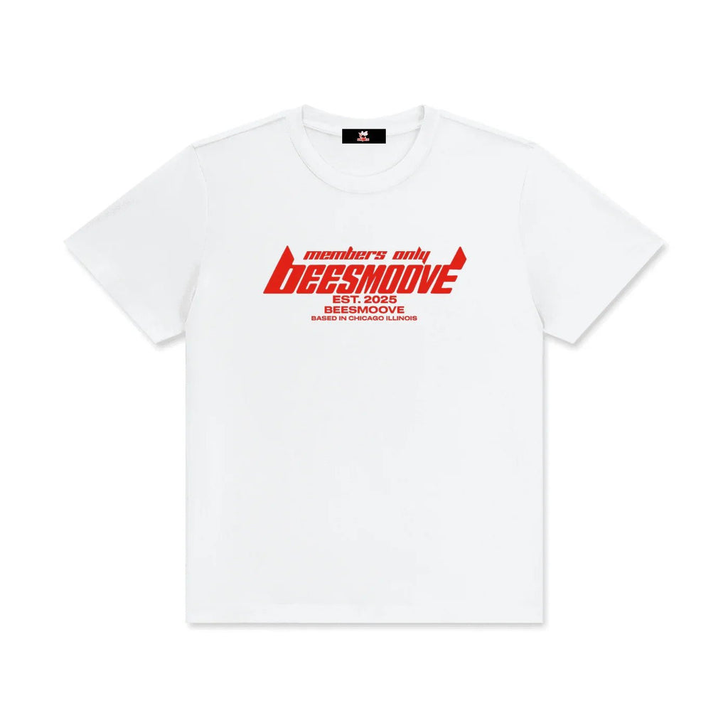 BEESMOOVE members only Classic Crew Neck Cotton T-Shirt - Beesmoove