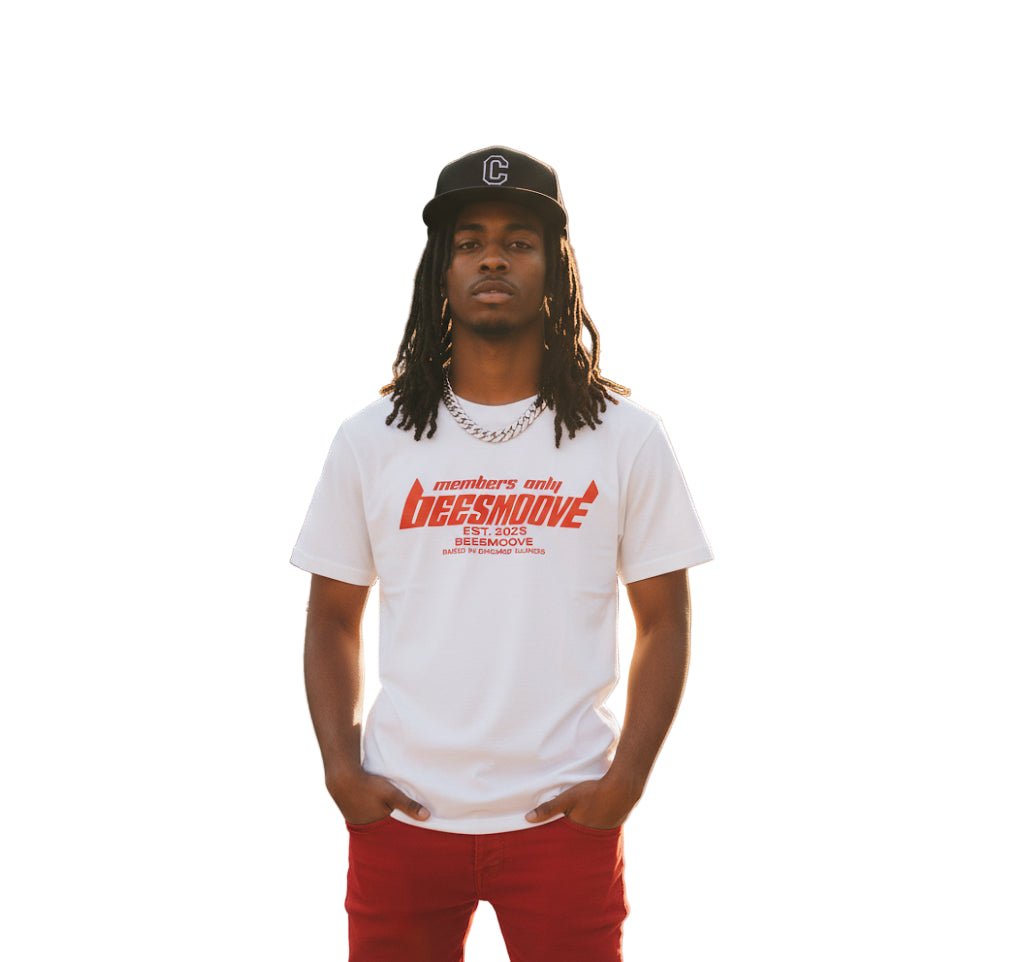 BEESMOOVE members only Classic Crew Neck Cotton T-Shirt - Beesmoove