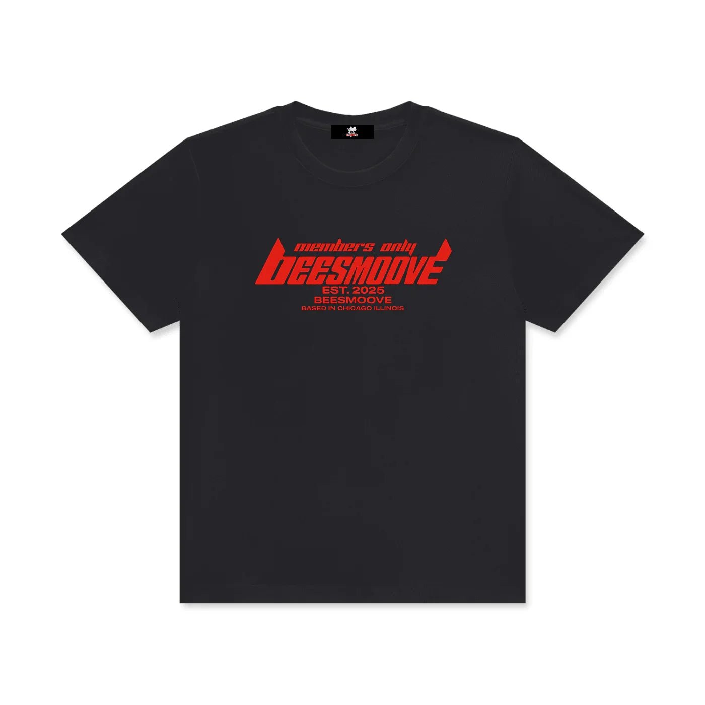 BEESMOOVE members only Classic Crew Neck Cotton T-Shirt - Beesmoove