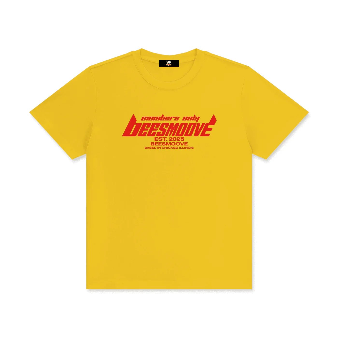 BEESMOOVE members only Classic Crew Neck Cotton T-Shirt - Beesmoove