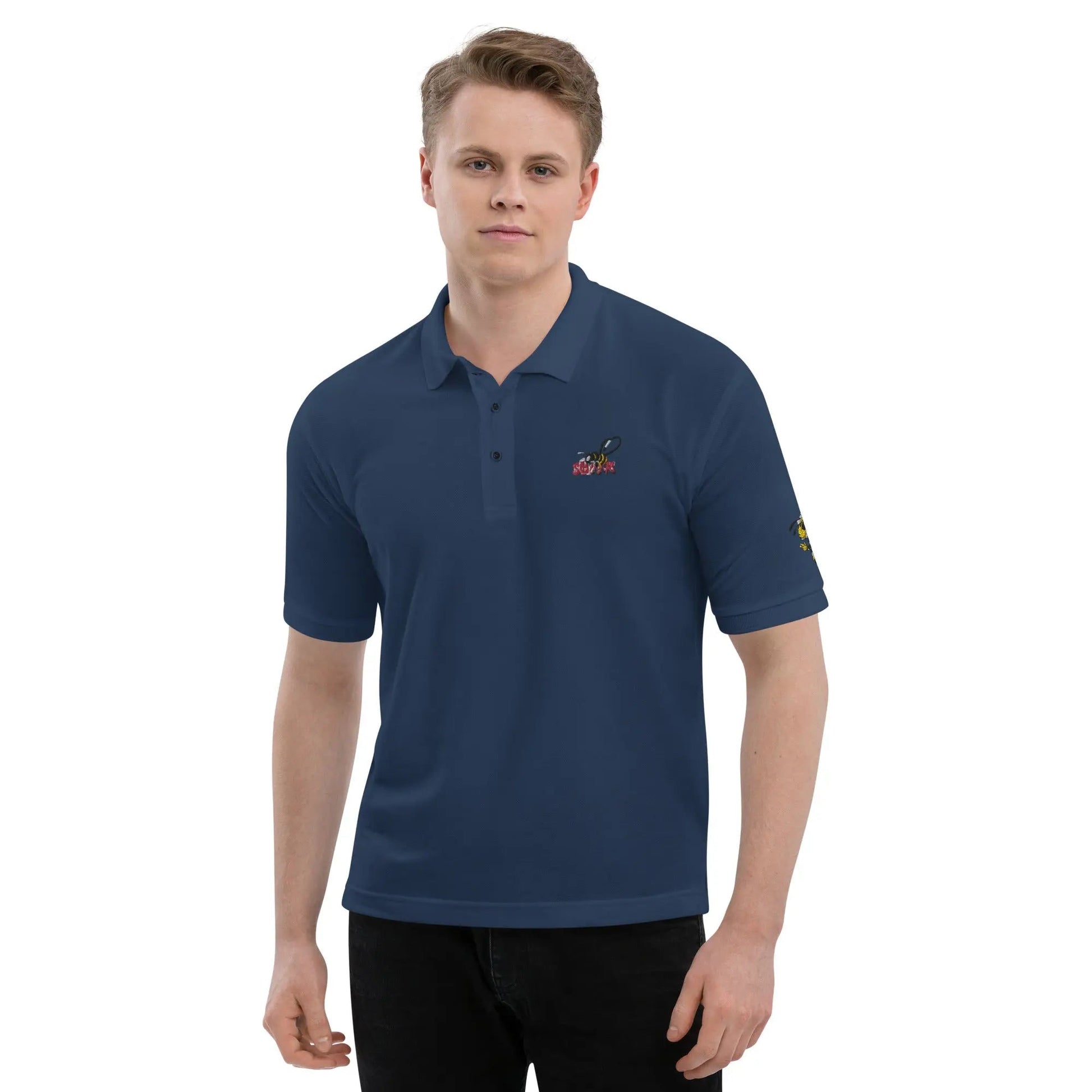 Beesmoove Men's Premium Polo - Beesmoove