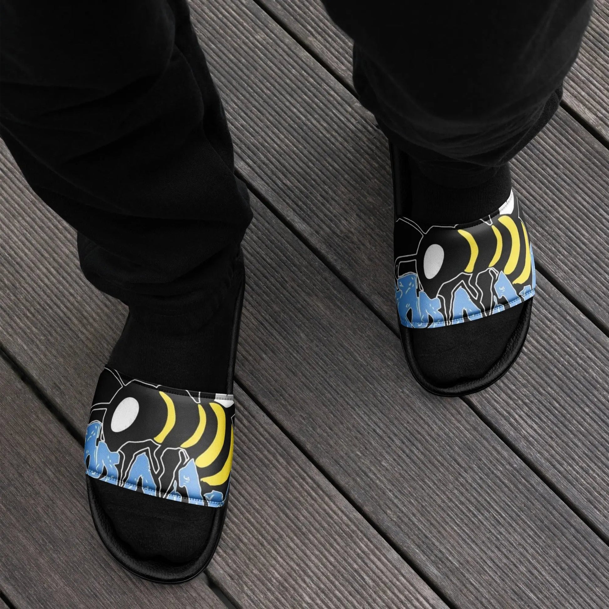 Beesmoove Men’s slides - Beesmoove