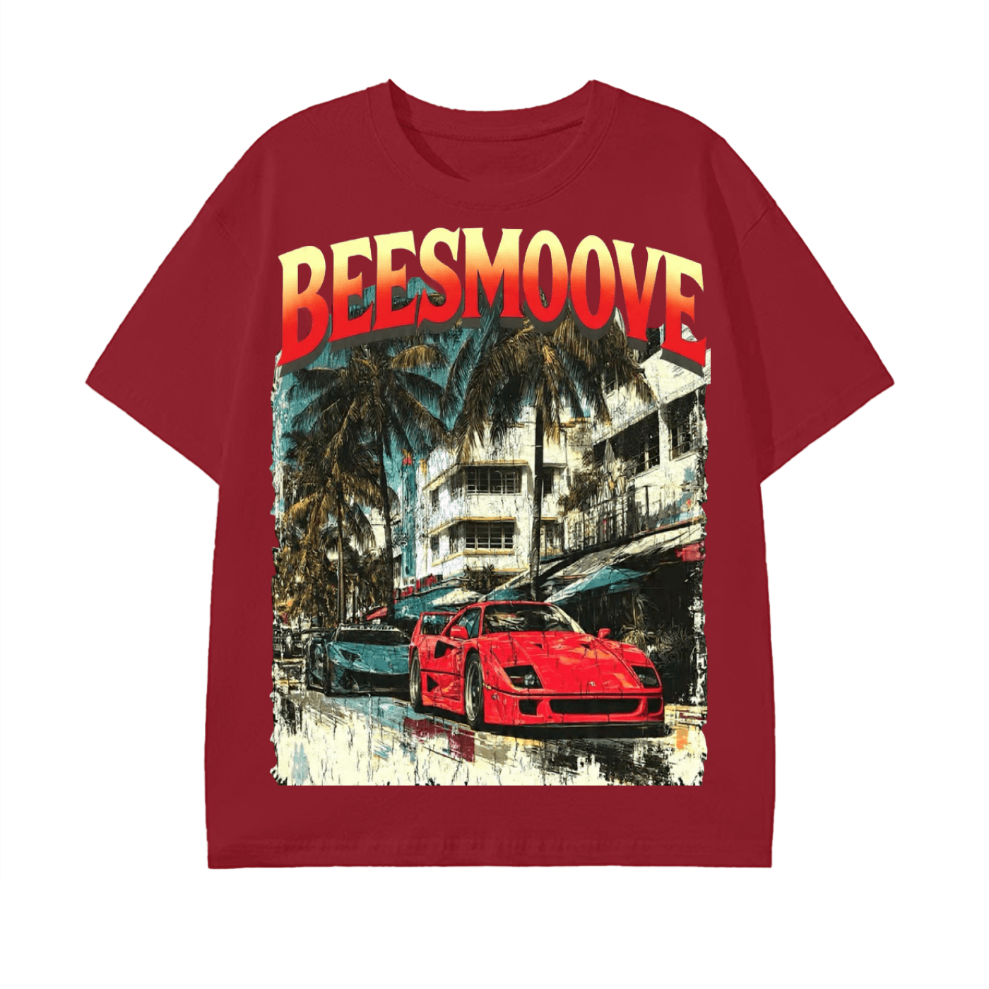 BEESMOOVE Miami Heatwave T-Shirt - Beesmoove