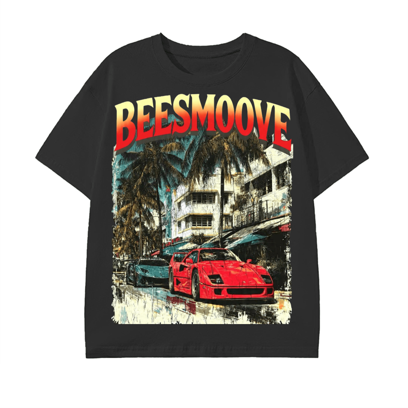BEESMOOVE Miami Heatwave T-Shirt - Beesmoove