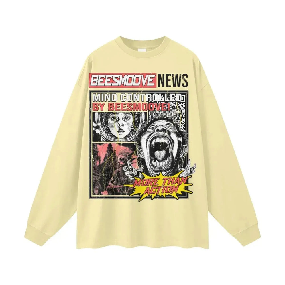 Beesmoove Mind Hive Chronicles Long Sleeve Tee - Beesmoove