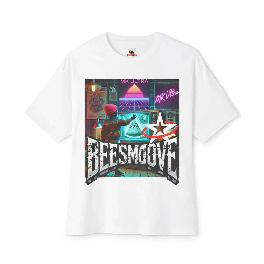 Beesmoove mk ultra magazine Oversized Boxy Tee - Beesmoove