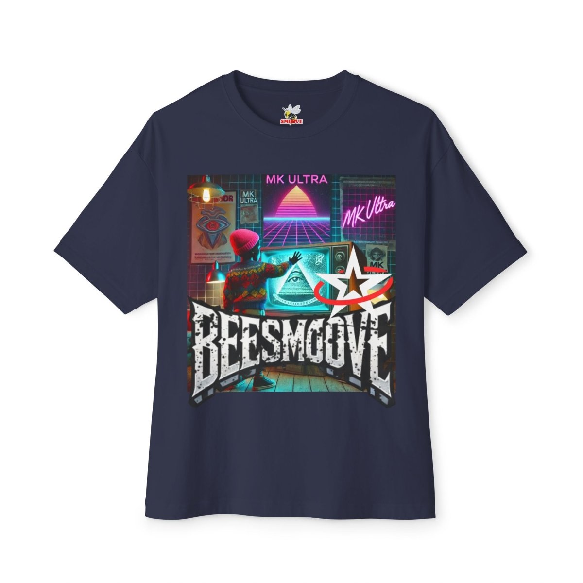 Beesmoove mk ultra Oversized Boxy Tee - Beesmoove