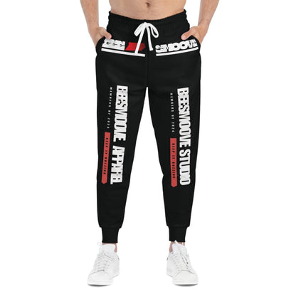 BEESMOOVE Mono Vibe Athletic Joggers (AOP) - Beesmoove