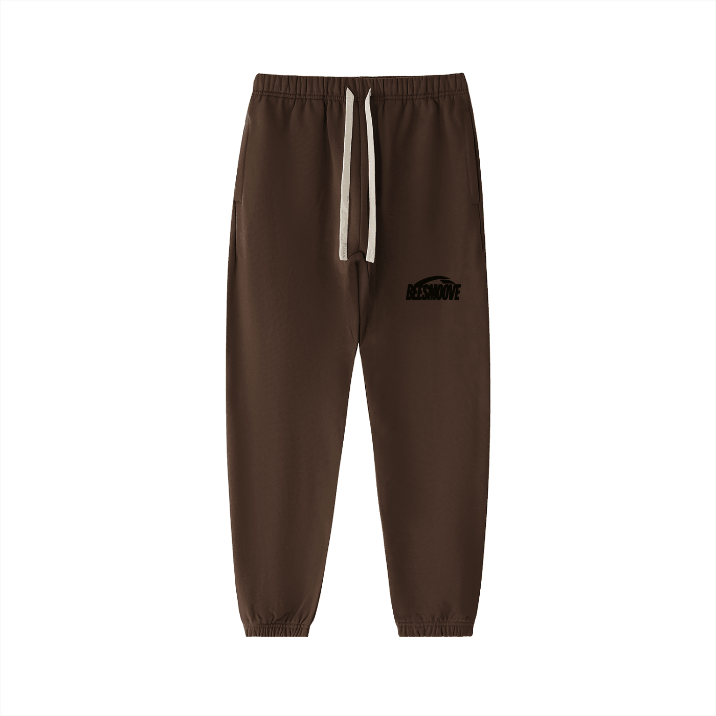 BEESMOOVE Motion unit BLK Essential Heavyweight Cotton Sweatpants - Beesmoove
