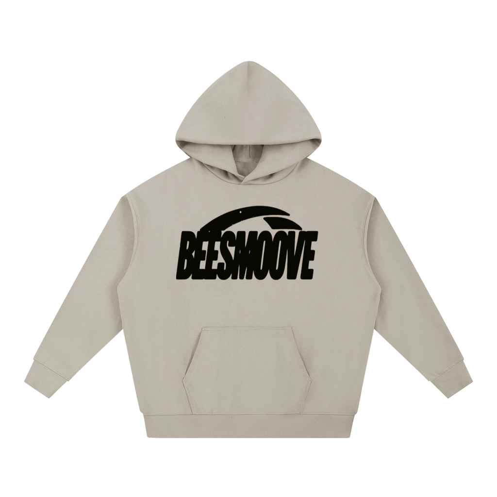 BEESMOOVE Motion unit BLK Essential Heavyweight Hoodie - Beesmoove