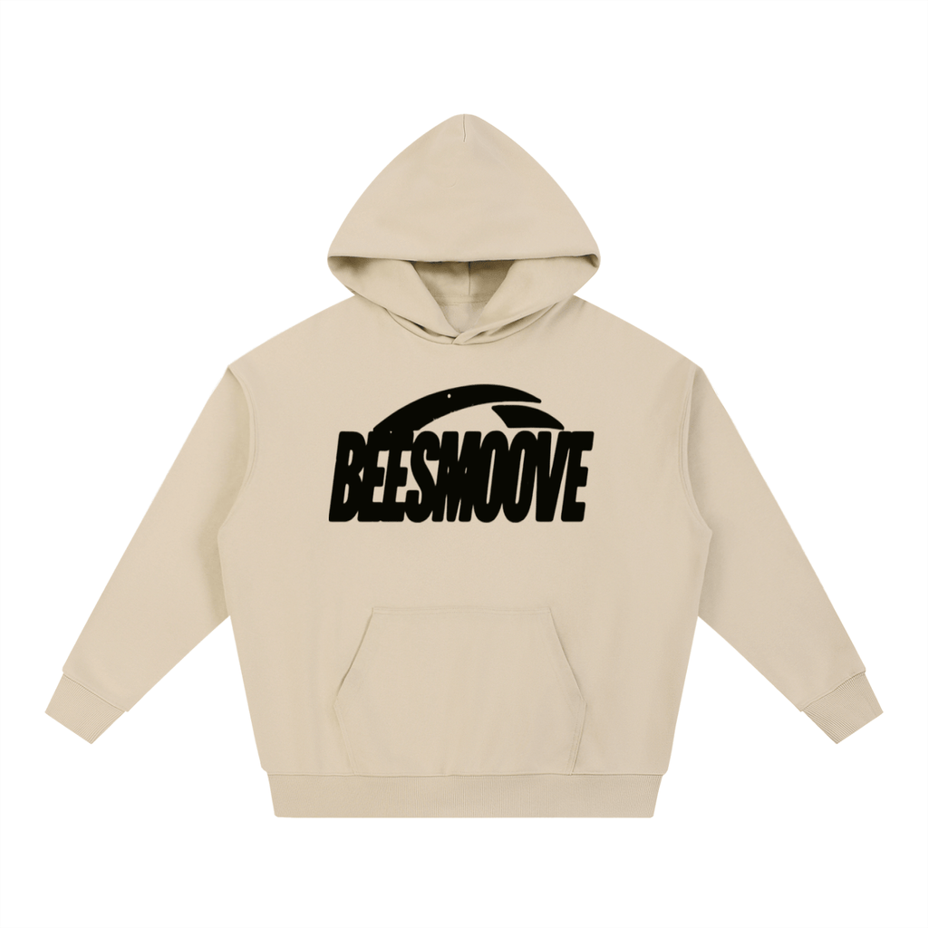 BEESMOOVE Motion unit BLK Essential Heavyweight Hoodie - Beesmoove