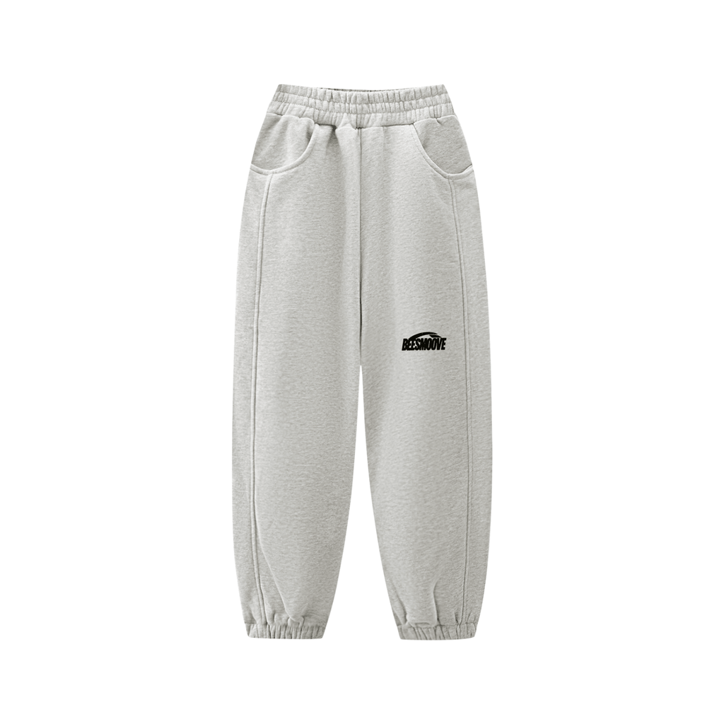 BEESMOOVE Motion unit BLK Essential Kids' Jogged Sweatpants - Beesmoove