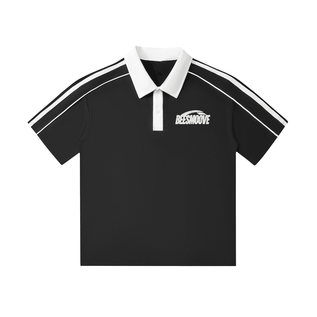 BEESMOOVE Motion unit Collar Short - Sleeve Polo Shirt - Beesmoove