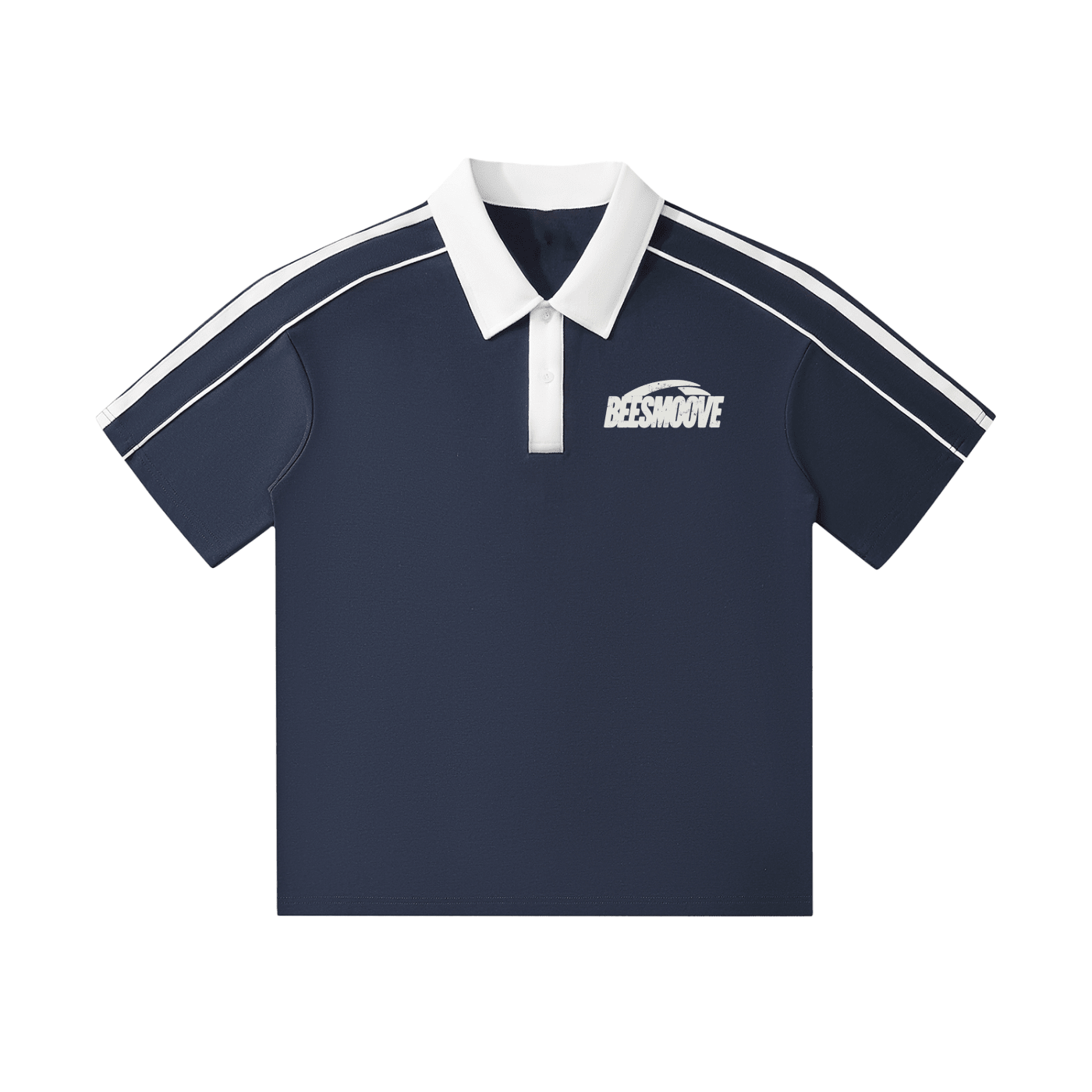 BEESMOOVE Motion unit Collar Short - Sleeve Polo Shirt - Beesmoove