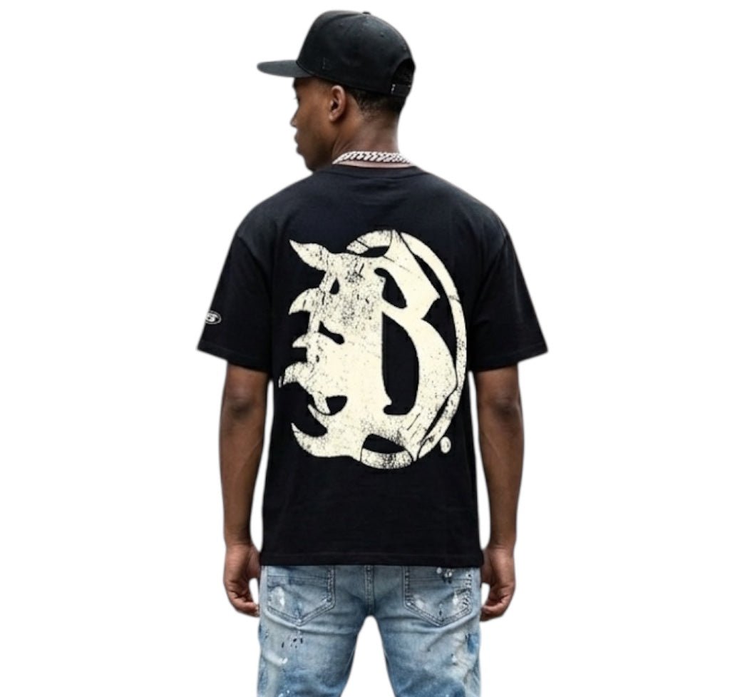 BEESMOOVE Motion Unit Drop Shoulder Cotton T-Shirt - Beesmoove