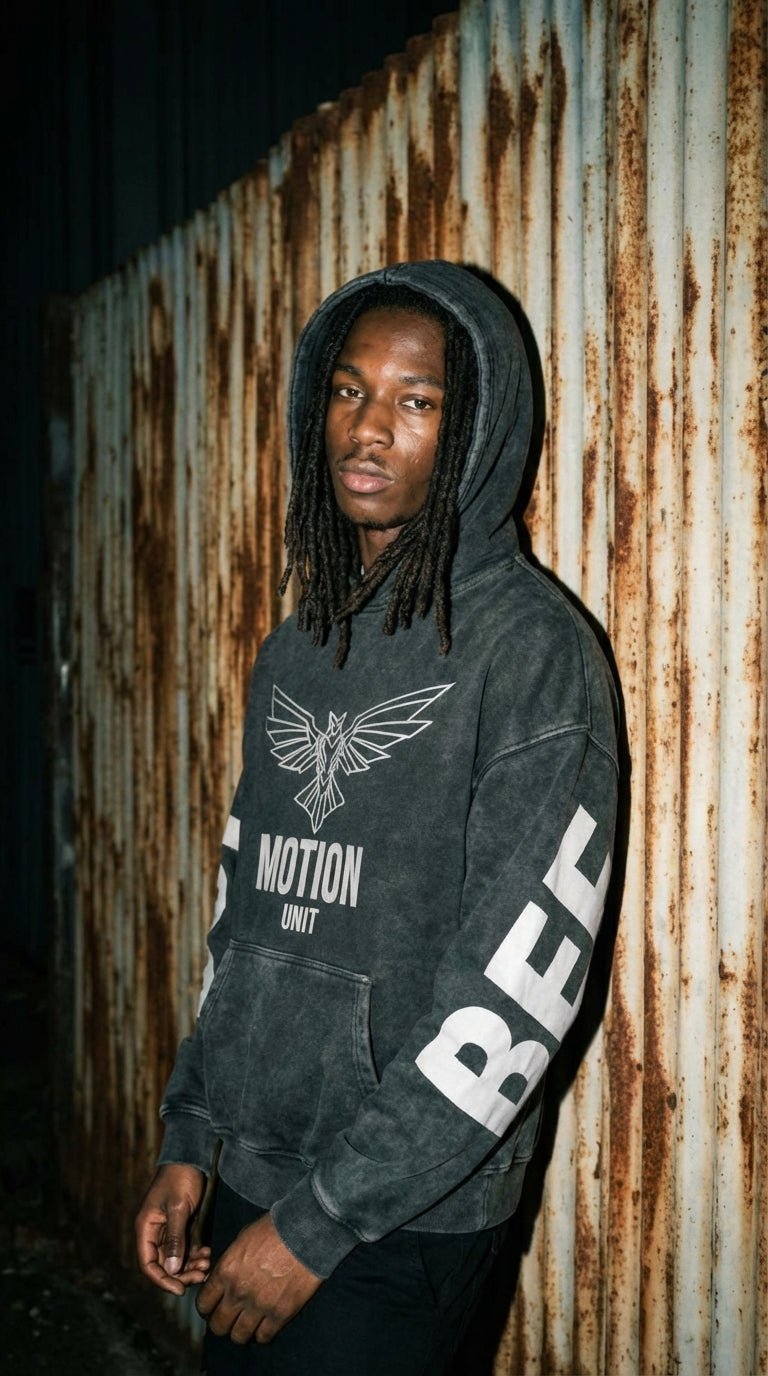BEESMOOVE — Motion Unit: Sky Division Hoodie - Beesmoove