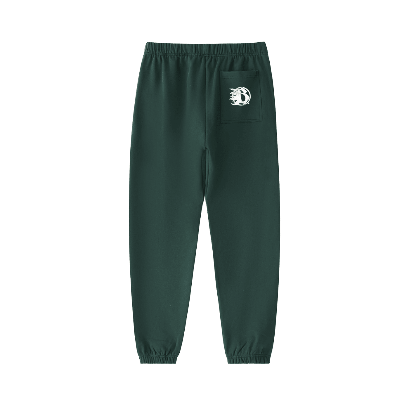 BEESMOOVE Motion unit White Essential Heavyweight Cotton Sweatpants - Beesmoove