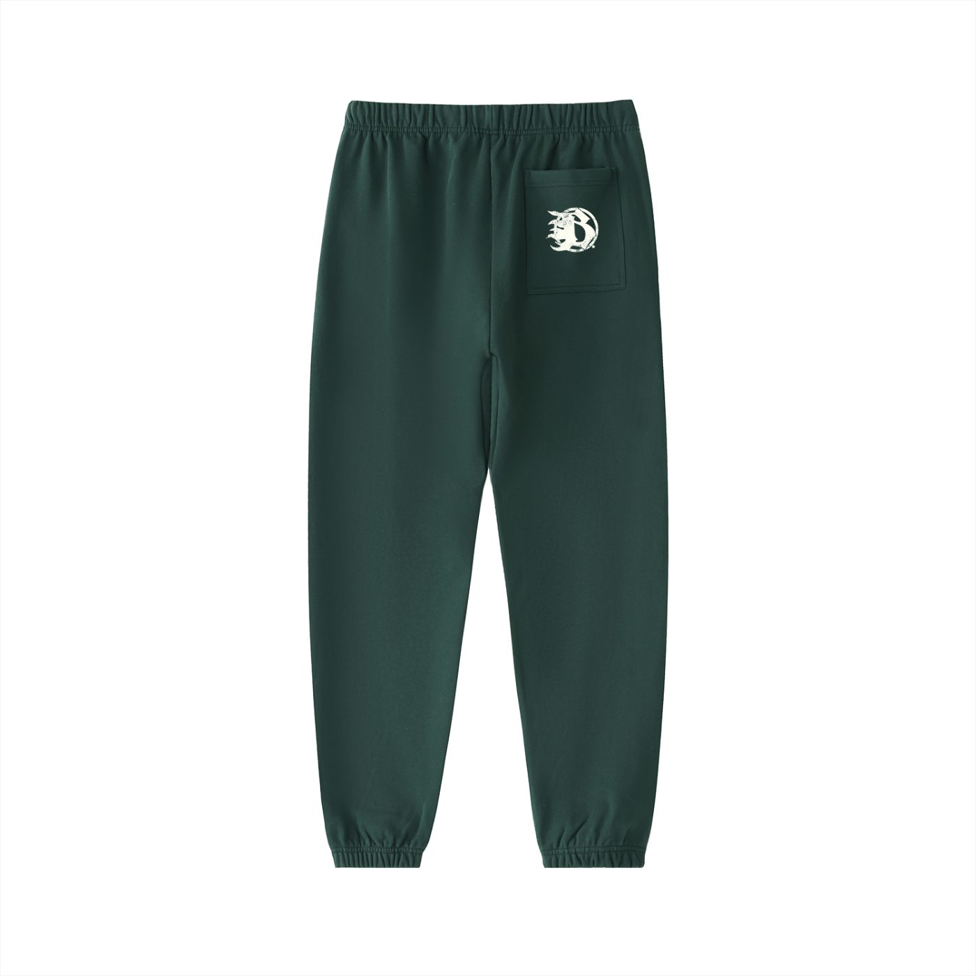 BEESMOOVE Motion unit White Essential Heavyweight Cotton Sweatpants - Beesmoove